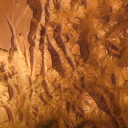 Canyon im BValles Marineris